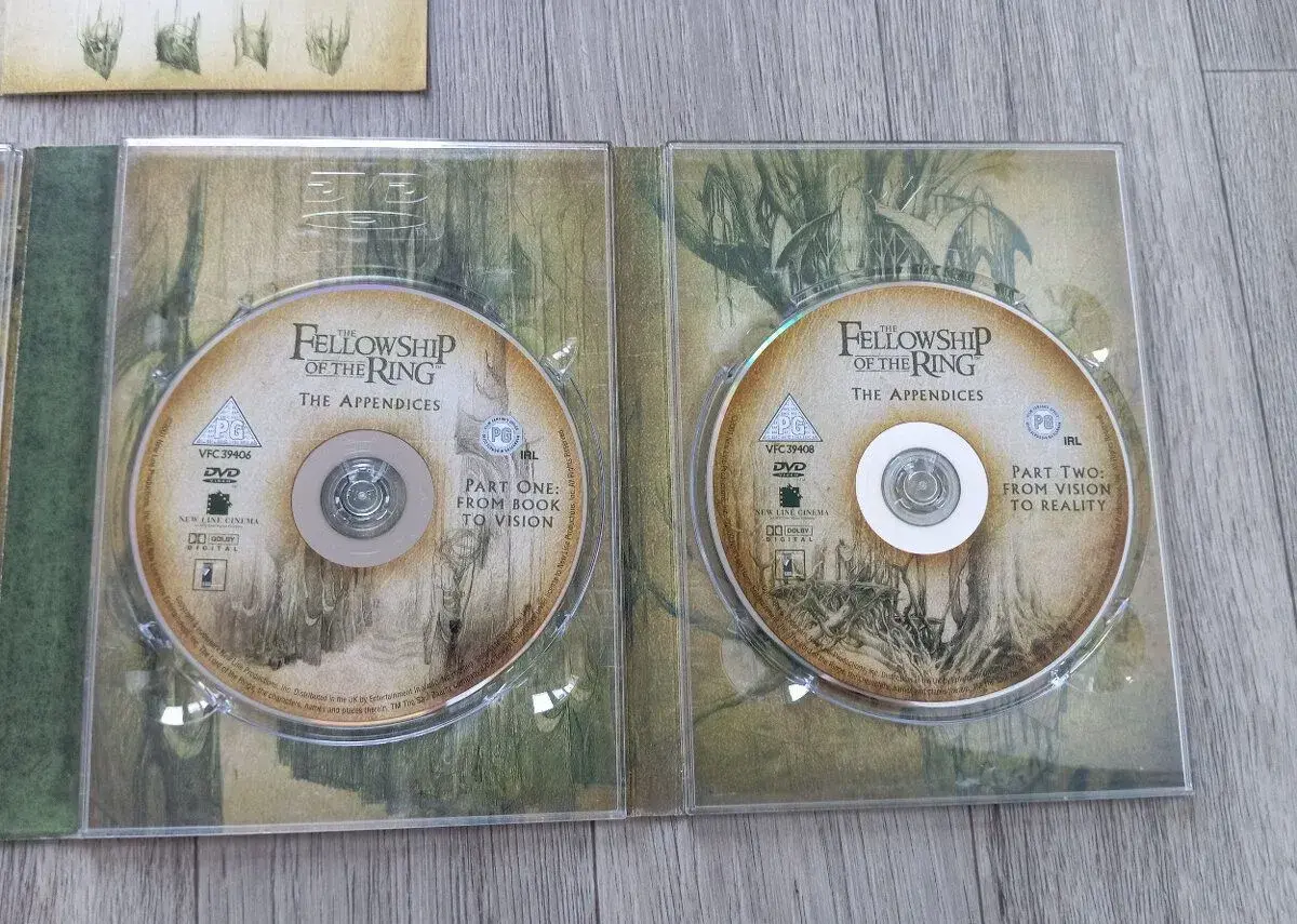 DVD LOTR Pán prsteňov 1 Fellowship of the Ring ANG