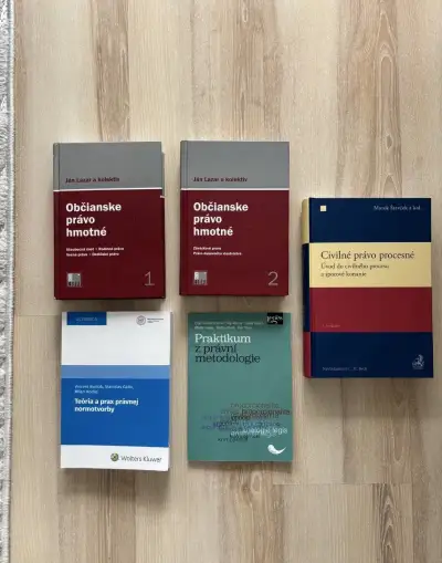 Knihy právnická fakulta U. Komenského