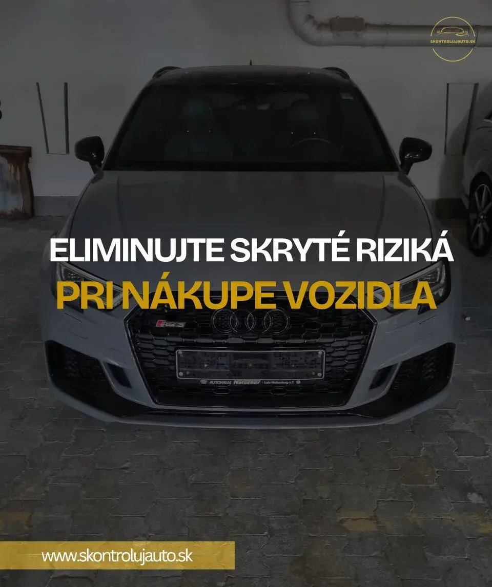 Kupujete auto? Skontrolujem ho za Vás