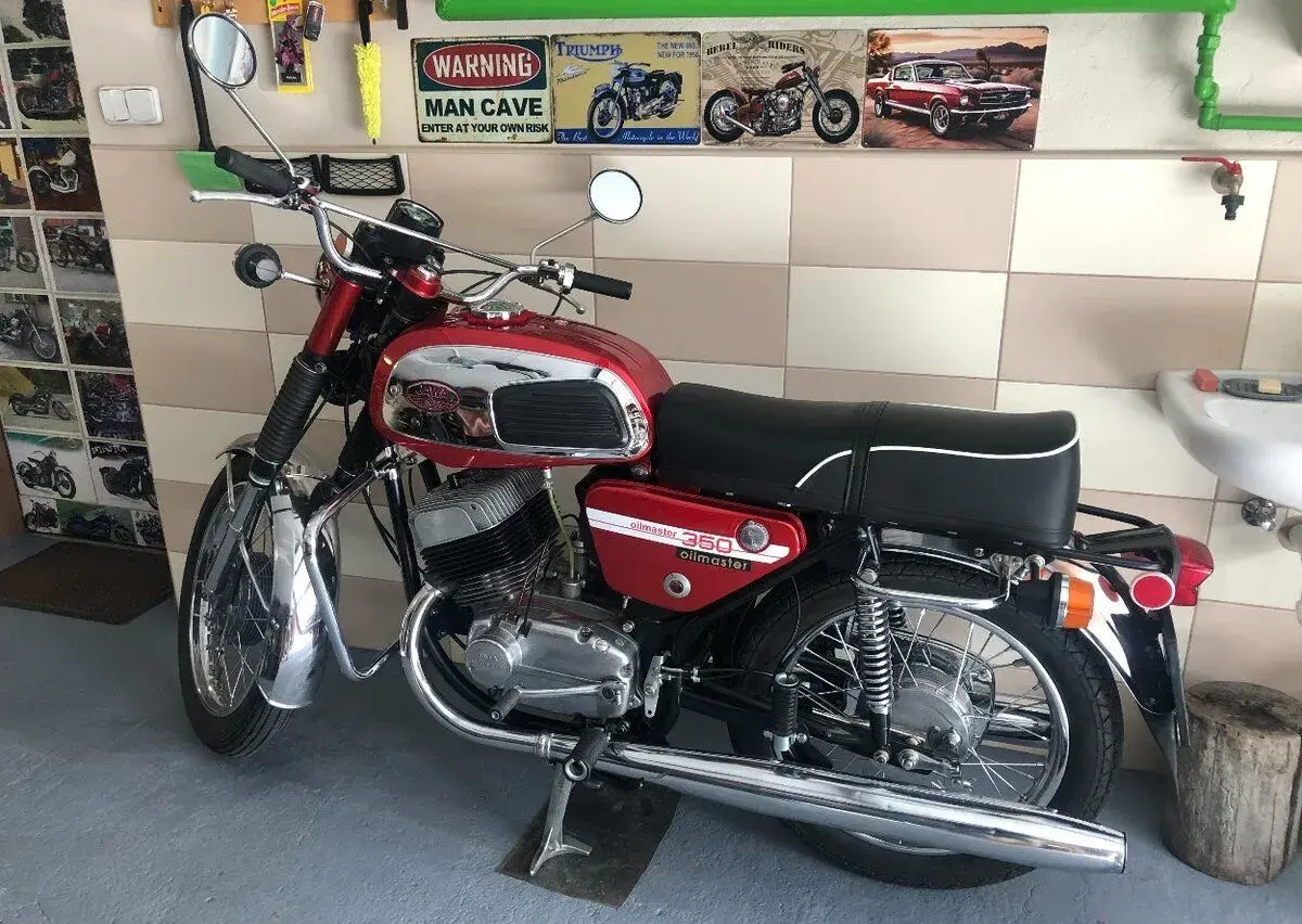 Jawa 350 634/6 – Oilmaster, stav