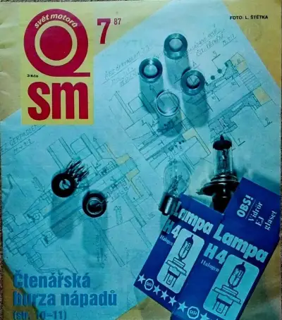 Starý časopis Svet Motoru