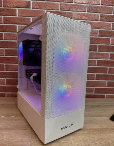 Herné PC: Ryzen 5 5600, RTX 4060, 16GB RAM, 512gb nvme