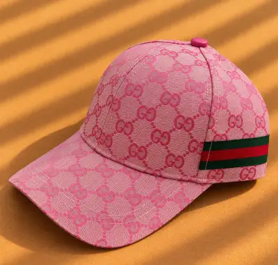Gucci šiltovka ružová