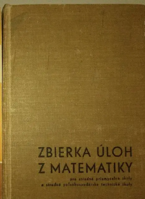 Zbierka úloh z matematiky
