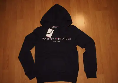 dámska tmavomodrá mikina Tommy Hilfiger