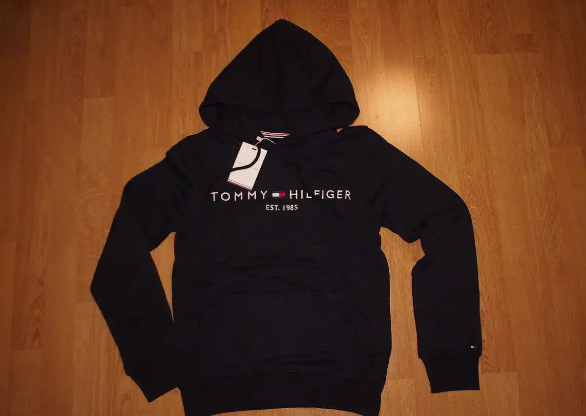 dámska tmavomodrá mikina Tommy Hilfiger