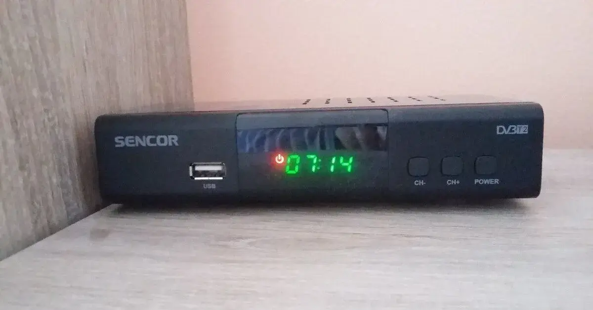Sencor DVB-T2 prijímač