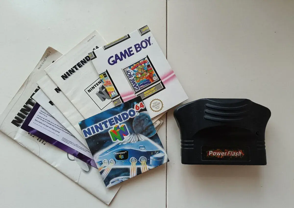 Power Flash adaptér pre Nintendo 64