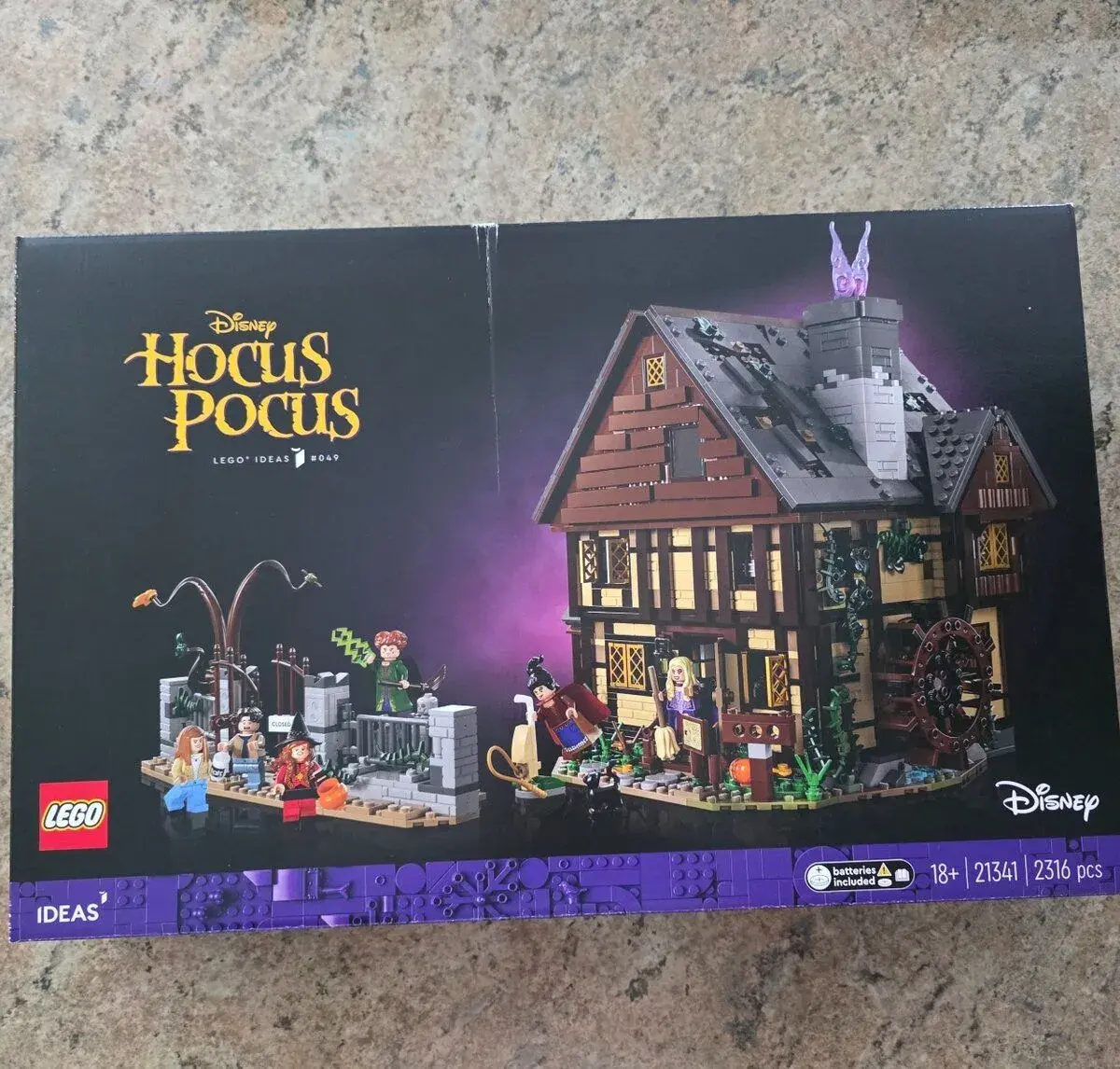 LEGO Ideas 21341 Disney Hókus pókus - NEOTVORENÉ