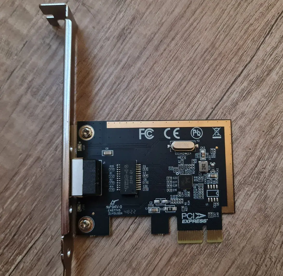 Axagon PCEE-GRF 1GbE PCI-E ×1 NIC RTL8111F