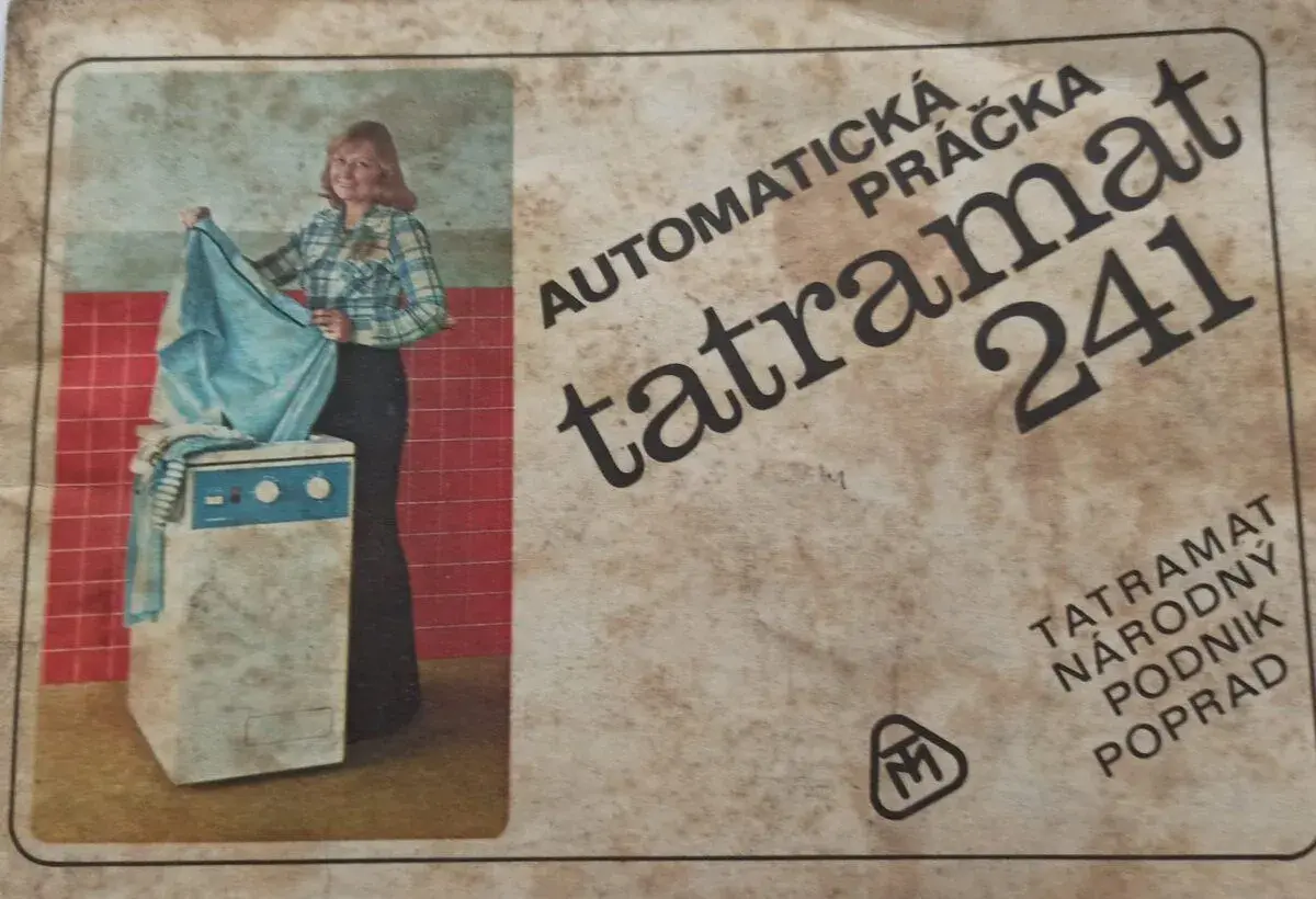 Manuál k práčke Tatramat