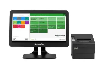 Dotykačka kasa- Dotykový monitor 15,6” + 2x termo tlačiareň