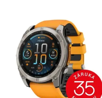 Garmin fenix 8 47mm amoled sapphire titánim