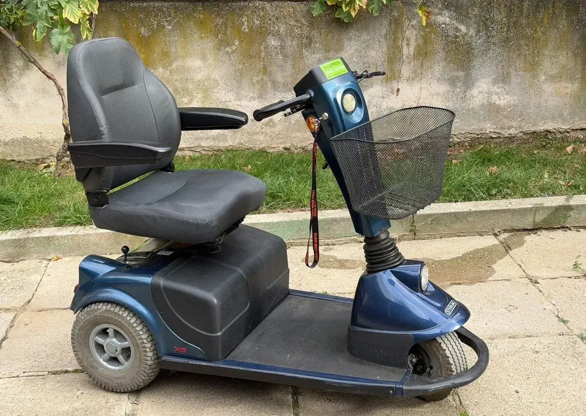 Elektrický skúter, trojkolka pre seniorov