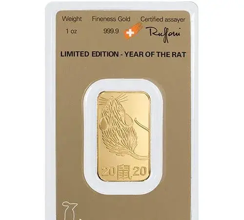 Argor Heraeus Rat, Krysa, Potkan, Myš 1 OZ 2020