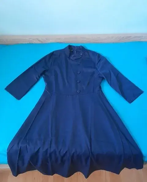 Modré šaty veľ.40