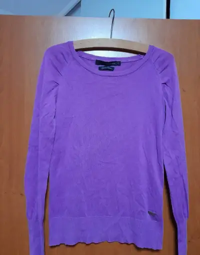 CALVIN KLEIN original lila damsky sveter S