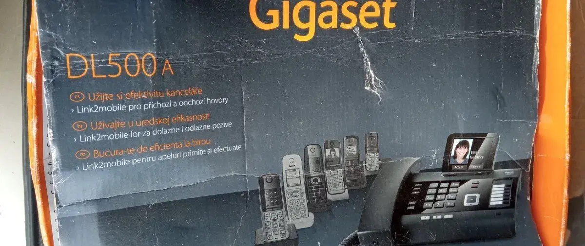 Telefon/sekretarka kancelarski Gigaset DL500a novy