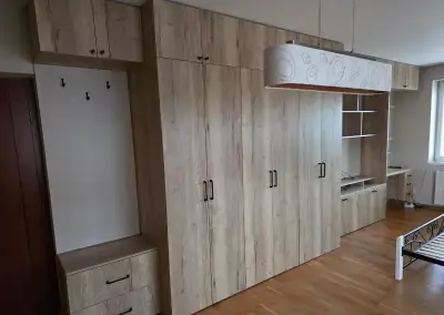 Študentský nábytok na mieru Dub Halifax Naty