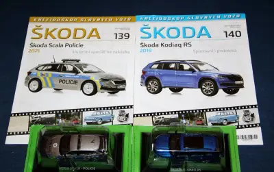 Škoda Kaleidoskop slávnych vozidiel DeAgostini 1:43