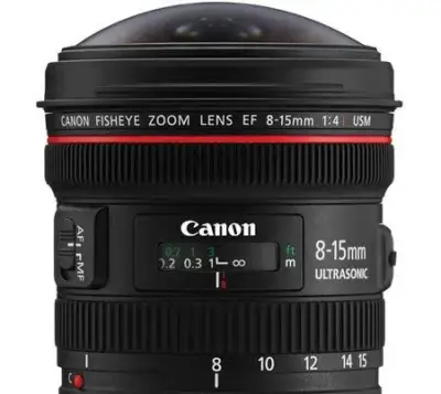 Canon EF 8-15 mm f/4L USM Fisheye