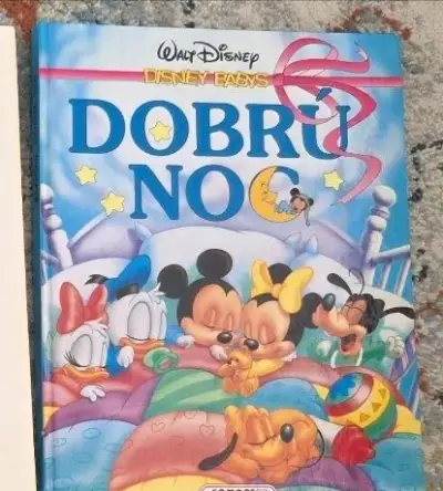 Egmont Kniha retro Disney Dobrú noc slovenske vydanie