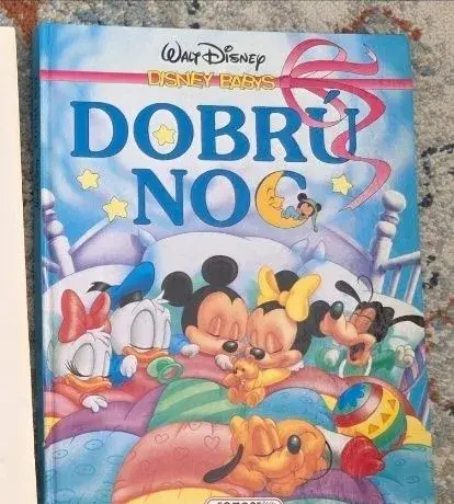 Egmont Kniha retro Disney Dobrú noc slovenske vydanie