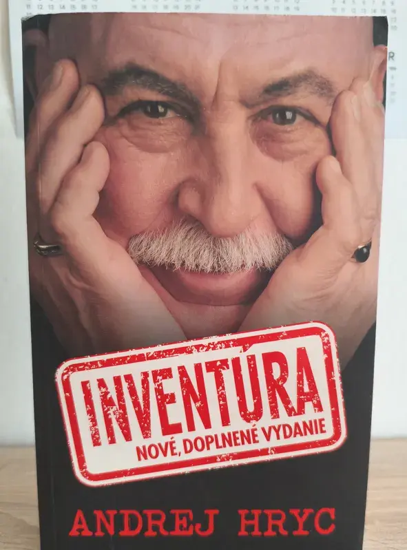Knihu Andrej Hryc - Inventúra (aj s podpisom)