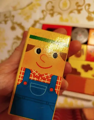 Zvukové kocky Farma Vilac