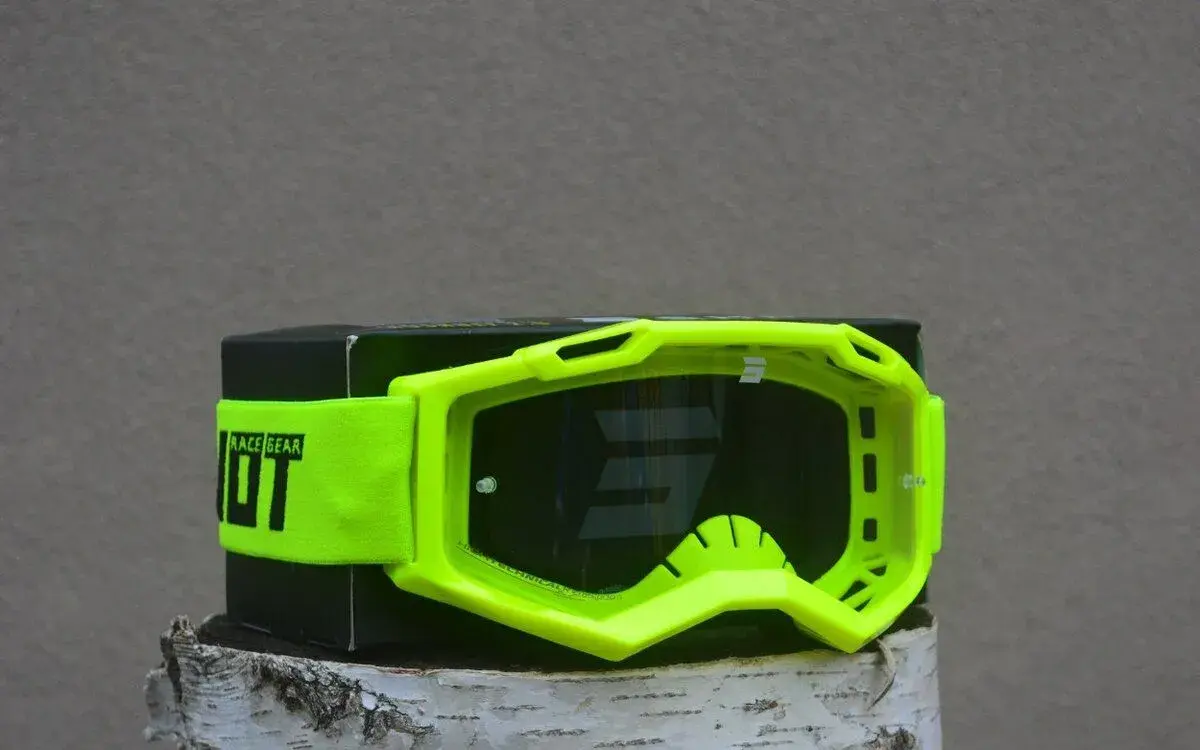 Originálne okuliare brile SHOT fluo žlté
