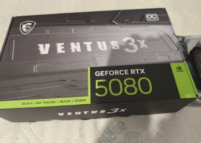 -MSI GeForce RTX™ 5080 16G VENTUS 3X OC