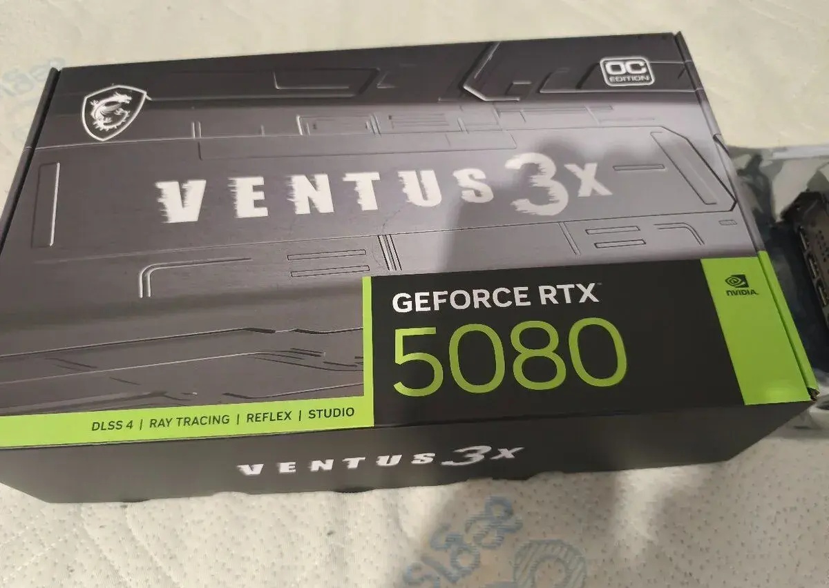 -MSI GeForce RTX™ 5080 16G VENTUS 3X OC