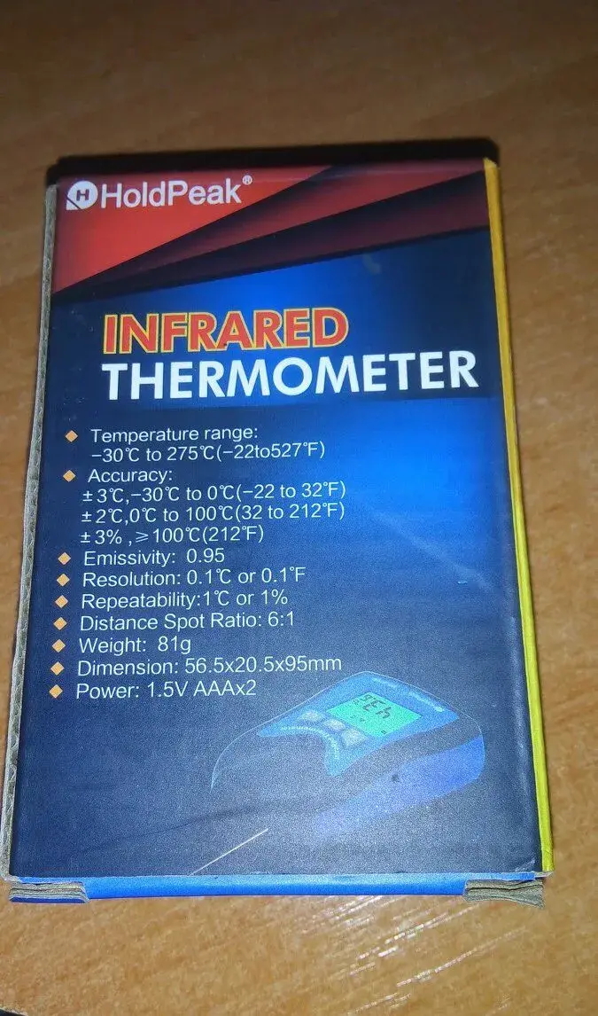 inračerveny teplomer
