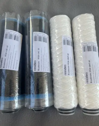 Filter uhlikovy FF20 a filter FF20 25µm.