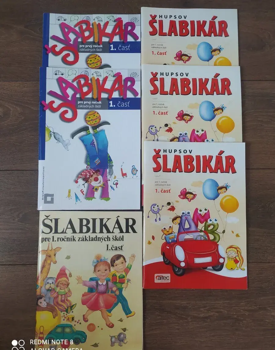 Šlabikár kus 5 eur