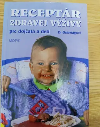 Kniha Receptúr zdravej výživy pre dojčatá a deti