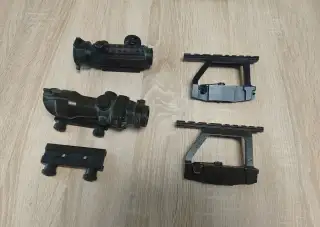 Airsoft optika , montáže