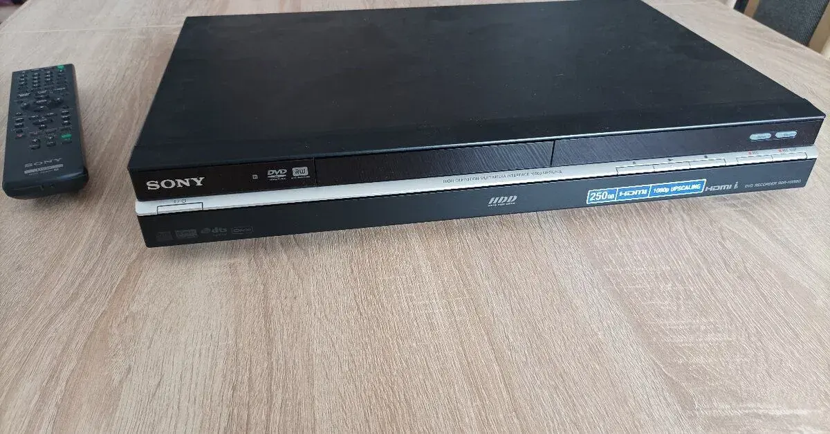 DVD recorder+HDD Sony