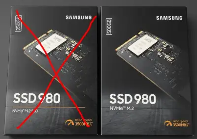 Samsung 980 NVMe M.2