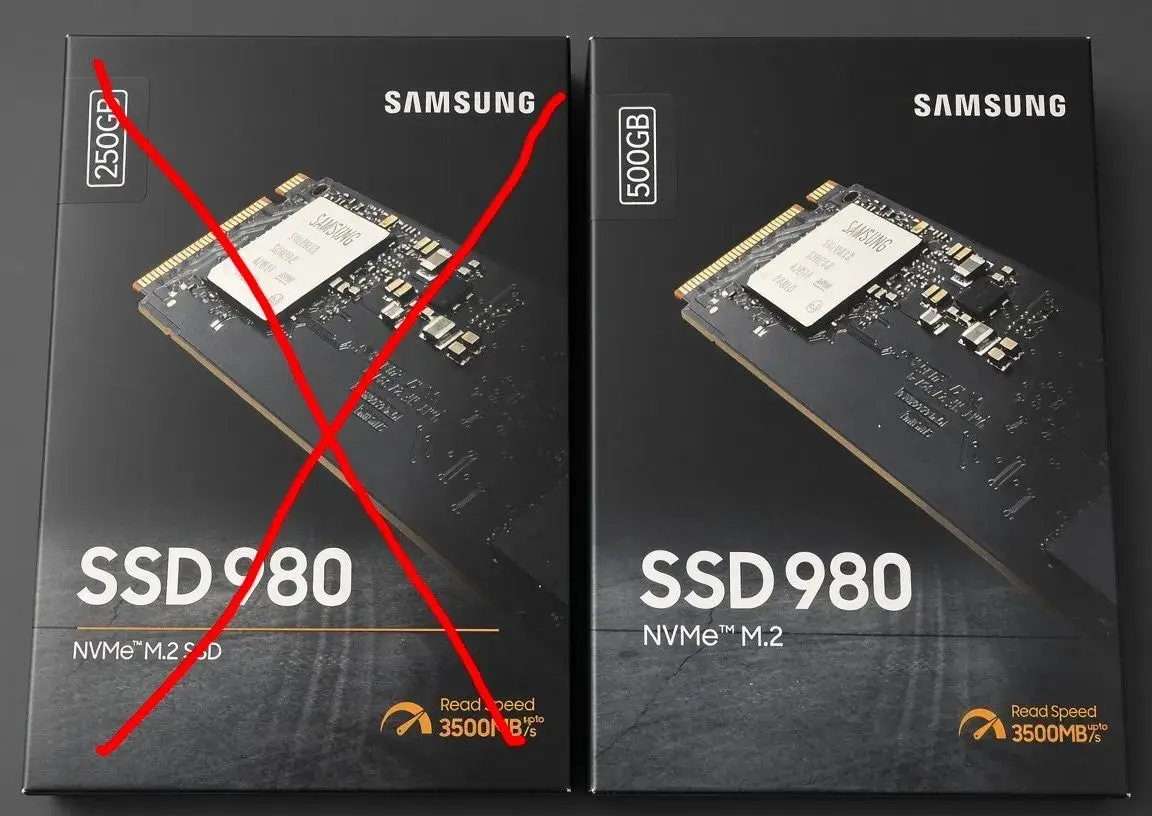 Samsung 980 NVMe M.2