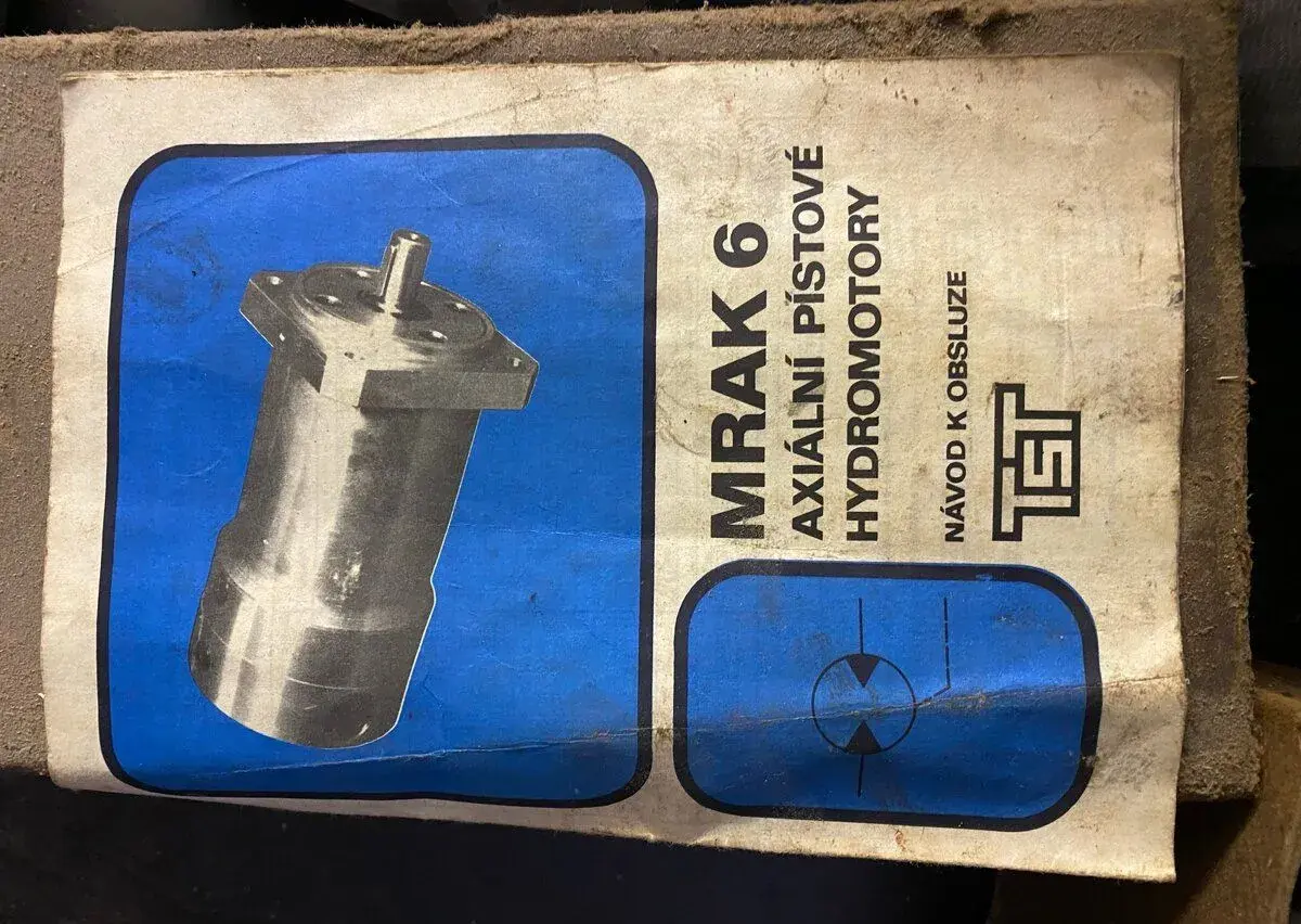 Hydromotor MRAK 6-40-1 - NOVÝ NEPOUŽITÝ