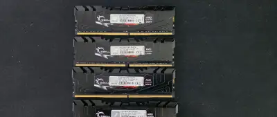 G.SKILL DDR4 16 GB KIT (2x16G) 3200MHz CL14 Flare X