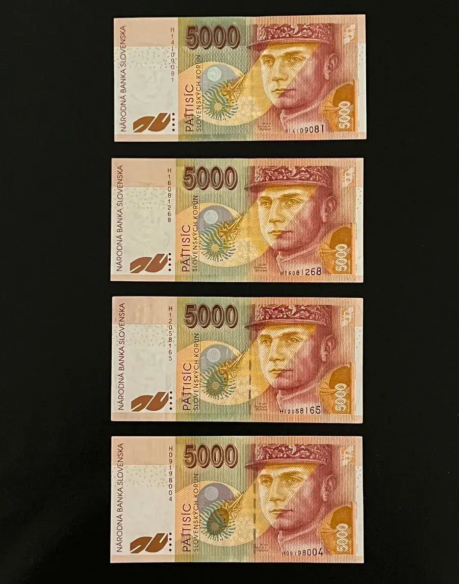 Slovenské bankovky / koruny 5000 SK