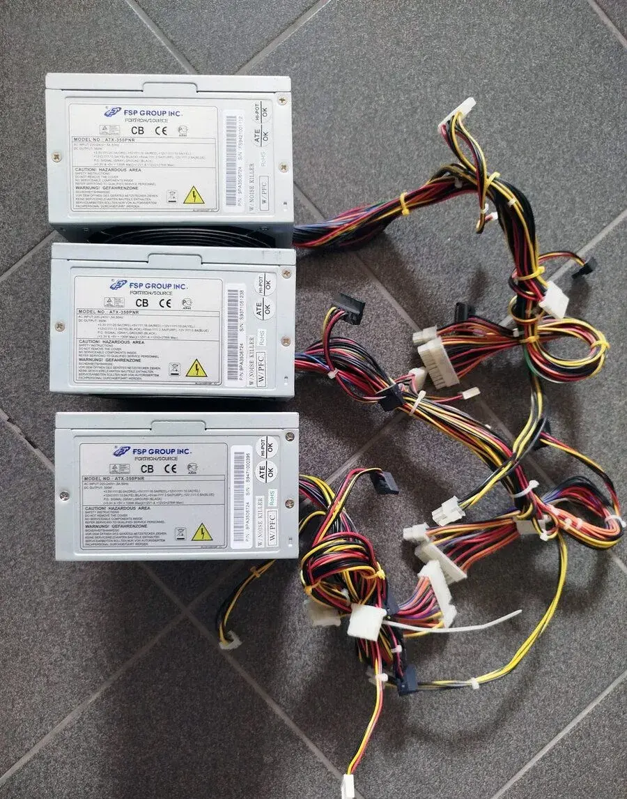 350W ATX zdroje