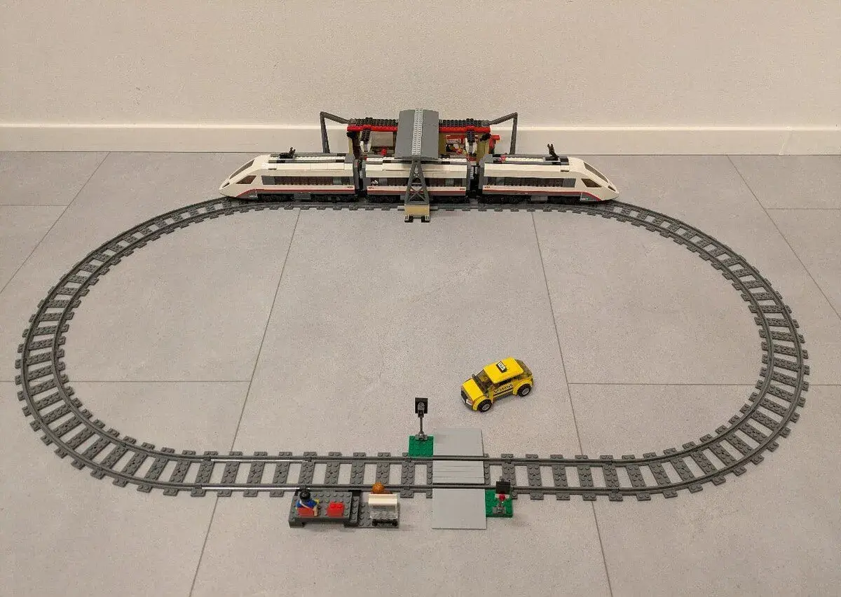 Lego city vlak a stanica (60050 + 60051)