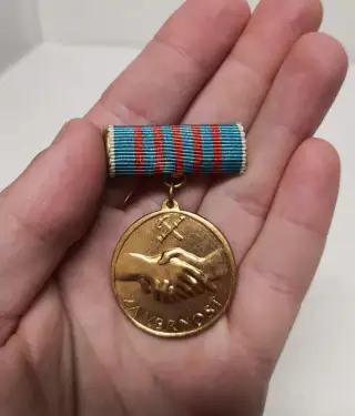 Hasičská medaila ČSSR za vernosť - 50 rokov služb