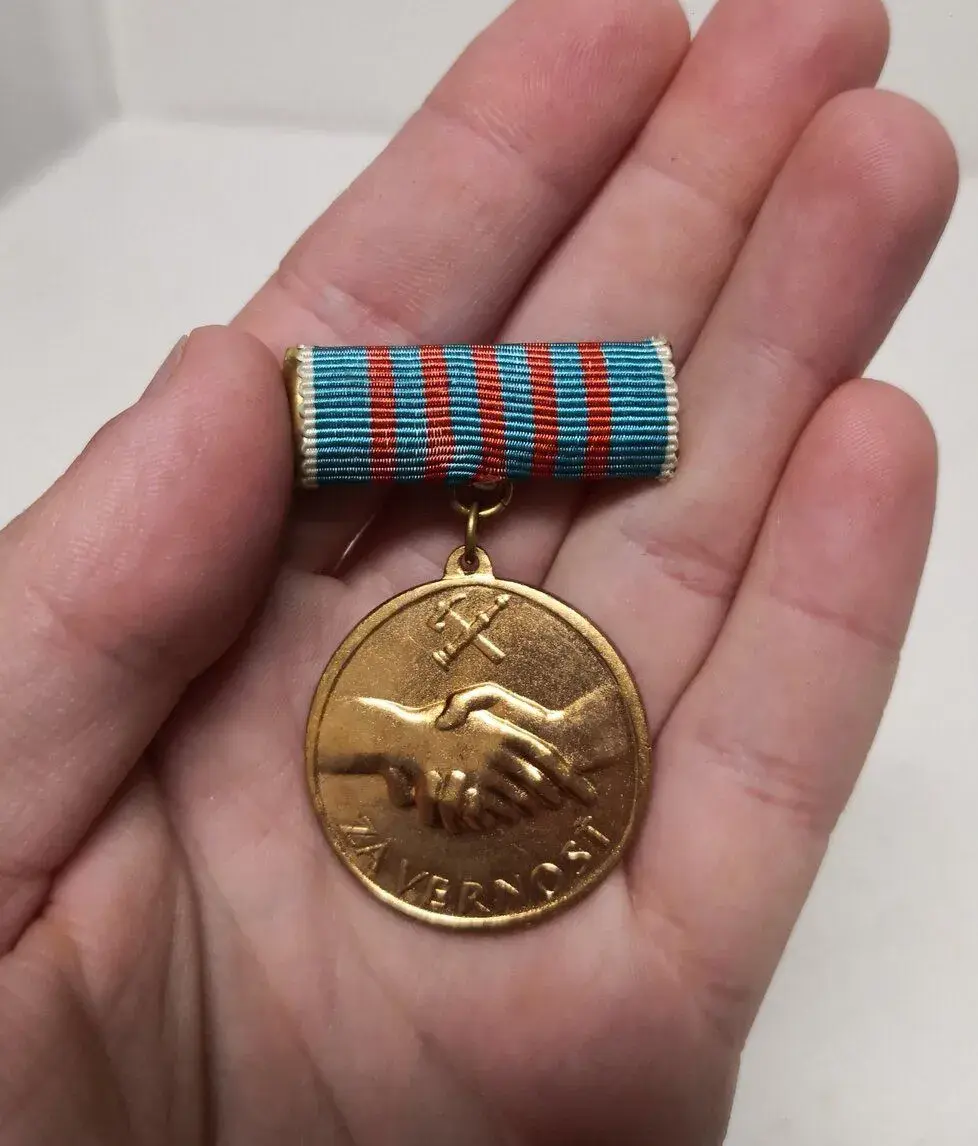 Hasičská medaila ČSSR za vernosť - 50 rokov služb