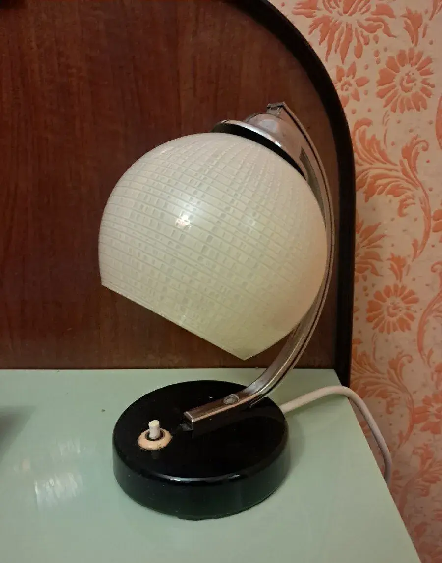 Art deco mid century lampa