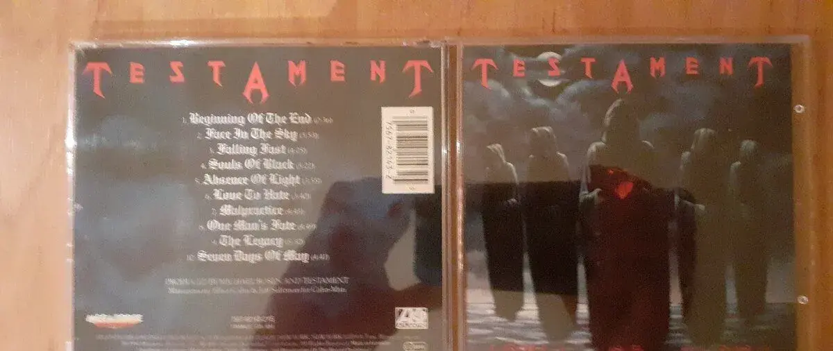 metal CD - TESTAMENT - Souls of Black
