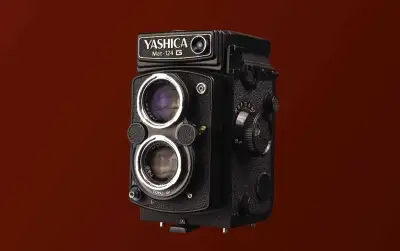Yashica Mat-124 + Pouzdro top stav